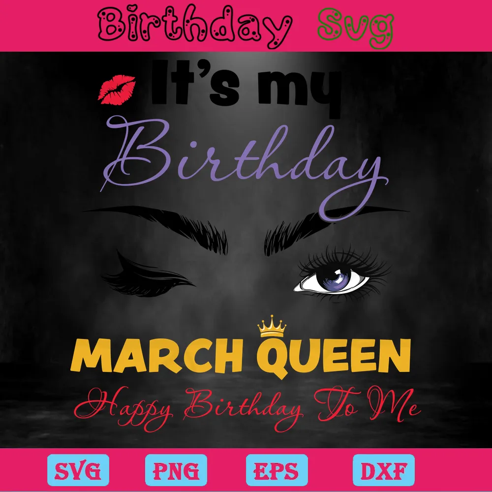 Its My Birthday March Queen, Downloadable Files Invert