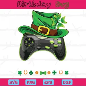 Video Game Clipart St Patrick'S Day Leprechaun, Digital Files