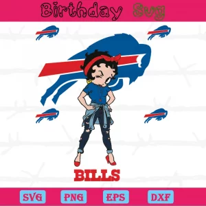 Betty Boop Buffalo Bills Logo Png, Graphic Design