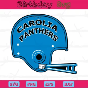 Carolina Panthers Helmet Png, Digital Files