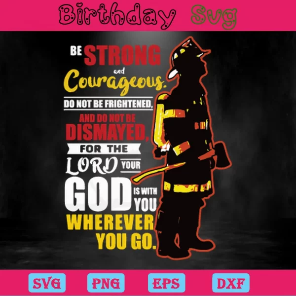 Firefighter Image Clipart, Svg Png Dxf Eps Designs Download Invert