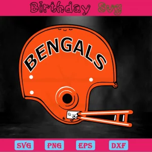 Helmet Cincinnati Bengals Png, Downloadable Files Invert
