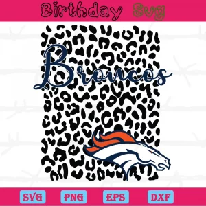 Leopard Spirit Denver Broncos Logo Png