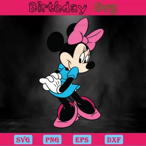 Minnie Mouse Images Png, Transparent Background Files Invert