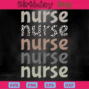 Nurse Clipart Images, Svg Files For Crafting And Diy Projects Invert