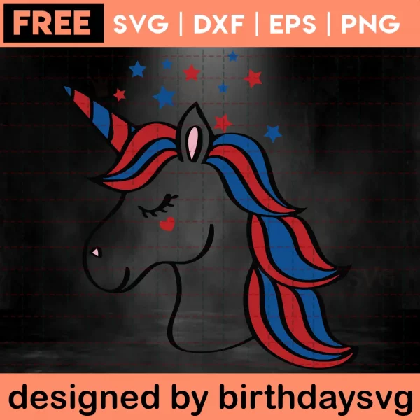 Unicorn Svg Free Download Invert
