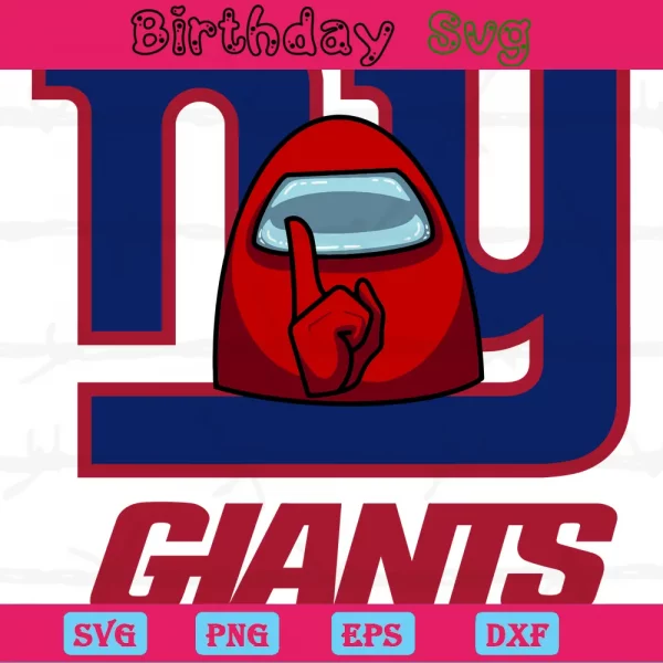 Among Us New York Giants Logo Svg