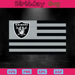 Flag Llas Vegas Raiders Png Logo Invert