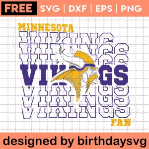 Free Minnesota Vikings Clipart, Design Files