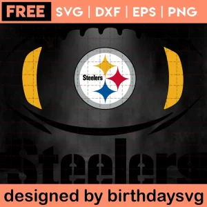 Free Pittsburgh Steelers Svg Invert