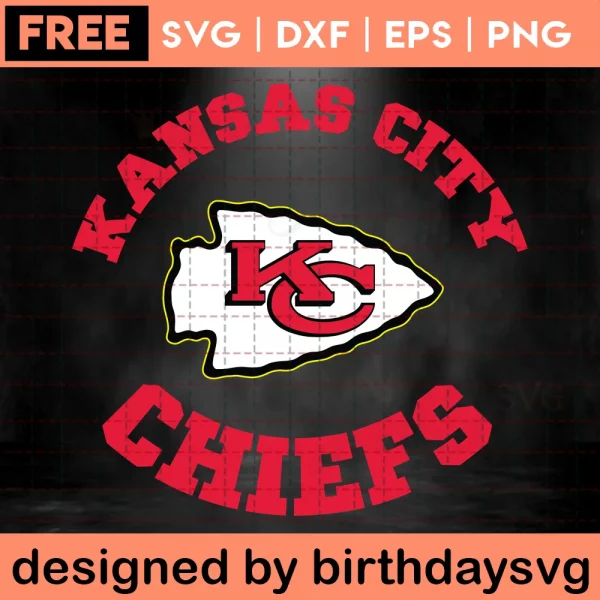 Free Svg Kansas City Chiefs Invert