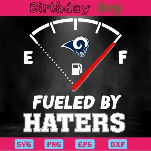 Fueled By Haters Los Angeles Rams Logo Png