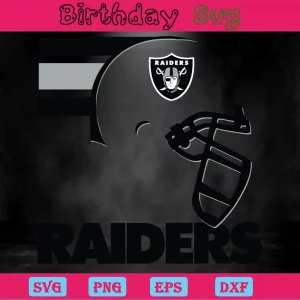 Helmet Las Vegas Raiders Png Logo Invert