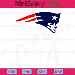 It Is In My Dna New England Patriots Clipart, Digital Files Invert