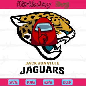 Jacksonville Jaguars Among Us, Svg Png Dxf Eps Cricut Silhouette