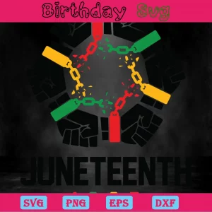 Juneteenth Shirt Ideas, Svg Png Dxf Eps Digital Download Invert