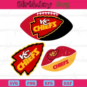 Kansas City Chiefs Logo Png, Digital Files