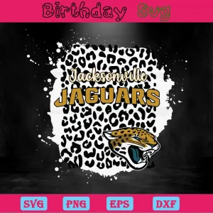 Leopard Spirit Jacksonville Paguars Png, Digital Files Invert