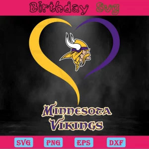 Love Minnesota Vikings Png Logo