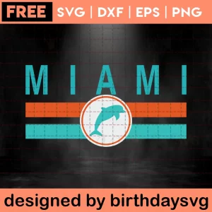 Miami Dolphins Logo Svg Free