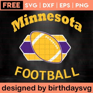 Minnesota Vikings Clipart Free, Svg File Formats