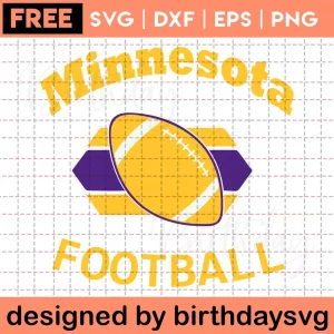 Minnesota Vikings Clipart Free, Svg File Formats Invert