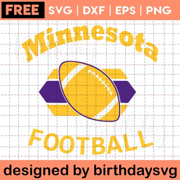 Minnesota Vikings Clipart Free, Svg File Formats Invert