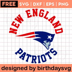 New England Patriots Svg Free