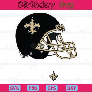 New Orleans Saints Helmet Png, Downloadable Files