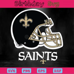 New Orleans Saints Helmet Png, Downloadable Files Invert