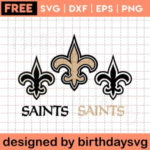 New Orleans Saints Logo Svg Free