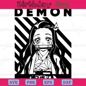 Nezuko Demon Slayer Logo Png