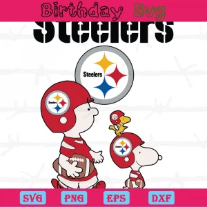 Snoopy The Peanuts Pittsburgh Steelers Logo Png