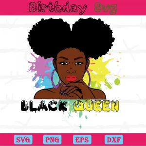 Black Queen Silhouette, Svg File Formats