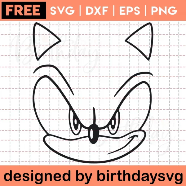 Sonic Svg Free, Svg Png Dxf Eps Designs Download