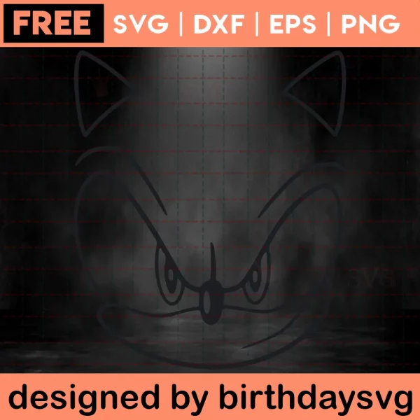 Sonic Svg Free, Svg Png Dxf Eps Designs Download Invert